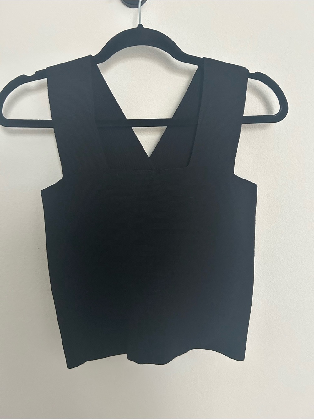 House of Harlow 1960 Black Square-Neck Tank Top